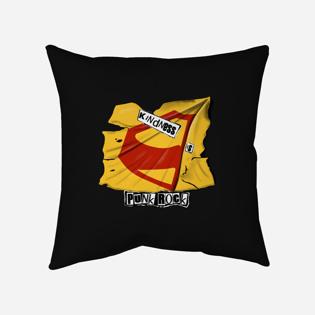 Kindness Is Punk Rock-None-Removable Cover w Insert-Throw Pillow-Soletine
