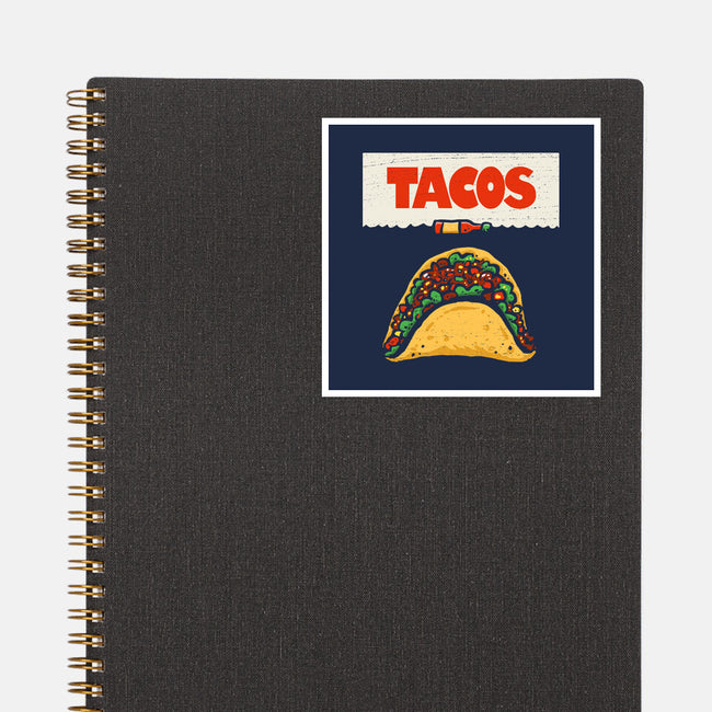 Fish Tacos-None-Glossy-Sticker-kg07