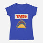 Fish Tacos-Womens-V-Neck-Tee-kg07
