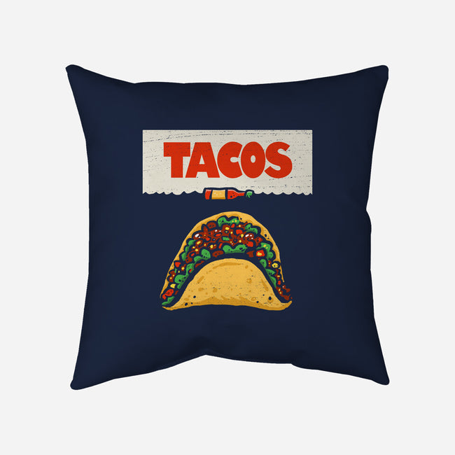Fish Tacos-None-Removable Cover w Insert-Throw Pillow-kg07