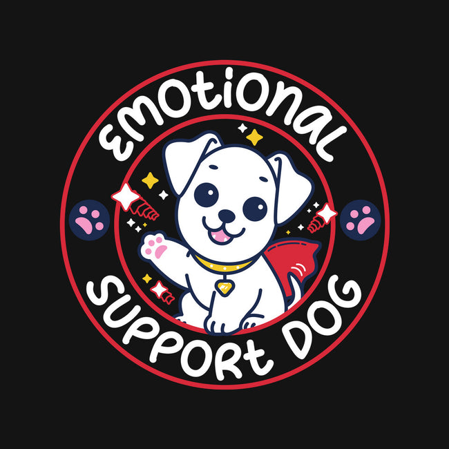 Emotional Support Dog-Mens-Heavyweight-Tee-rocketman_art