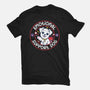 Emotional Support Dog-Mens-Heavyweight-Tee-rocketman_art