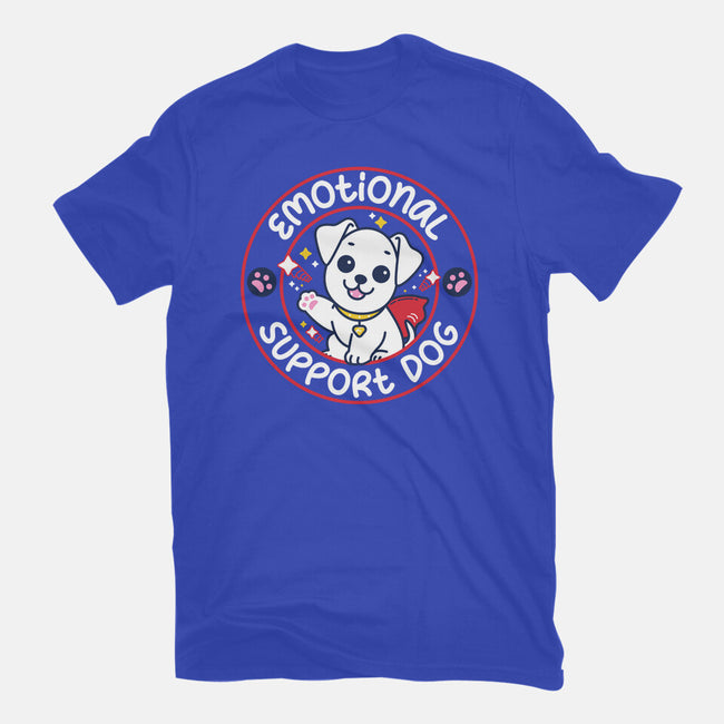 Emotional Support Dog-Mens-Heavyweight-Tee-rocketman_art