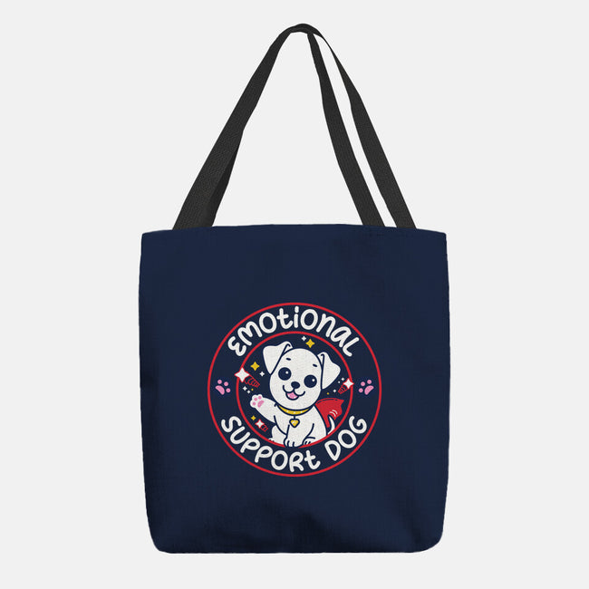 Emotional Support Dog-None-Basic Tote-Bag-rocketman_art
