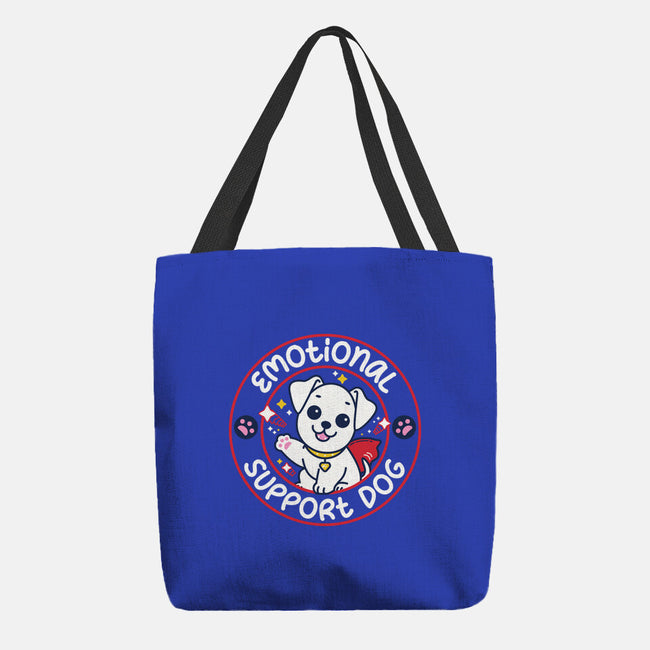 Emotional Support Dog-None-Basic Tote-Bag-rocketman_art