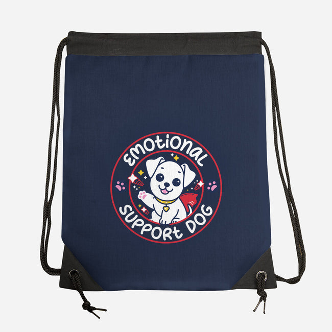 Emotional Support Dog-None-Drawstring-Bag-rocketman_art