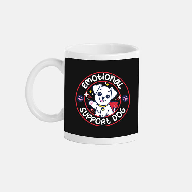 Emotional Support Dog-None-Mug-Drinkware-rocketman_art