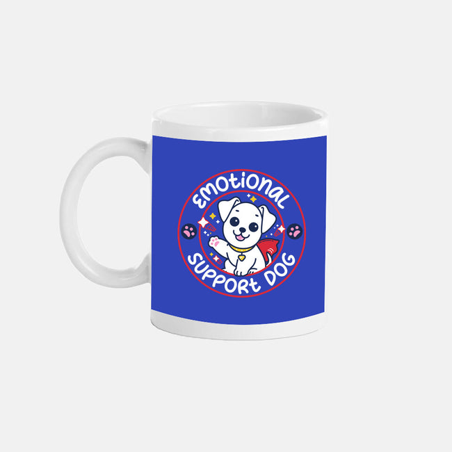 Emotional Support Dog-None-Mug-Drinkware-rocketman_art