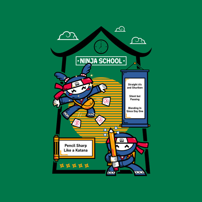 Ninja School-Womens-Fitted-Tee-krisren28