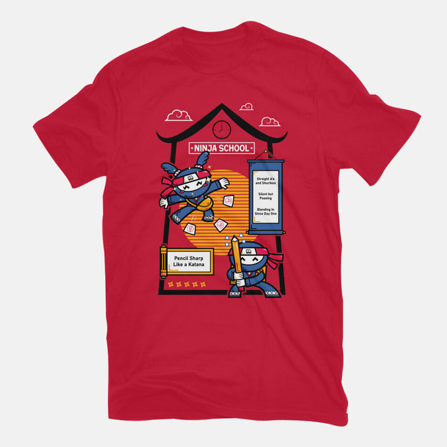 Ninja School-Mens-Heavyweight-Tee-krisren28