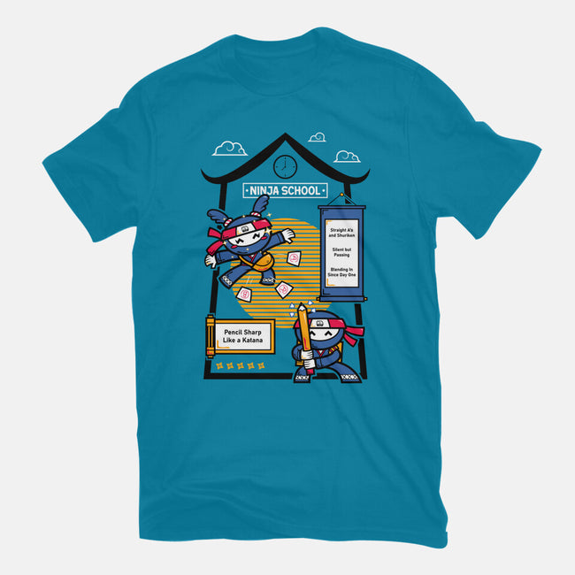 Ninja School-Mens-Heavyweight-Tee-krisren28