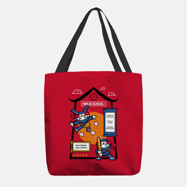 Ninja School-None-Basic Tote-Bag-krisren28