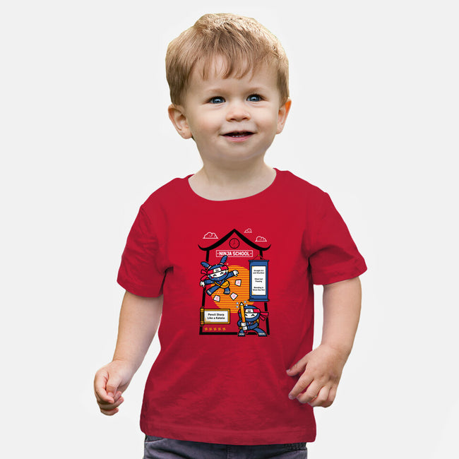 Ninja School-Baby-Basic-Tee-krisren28