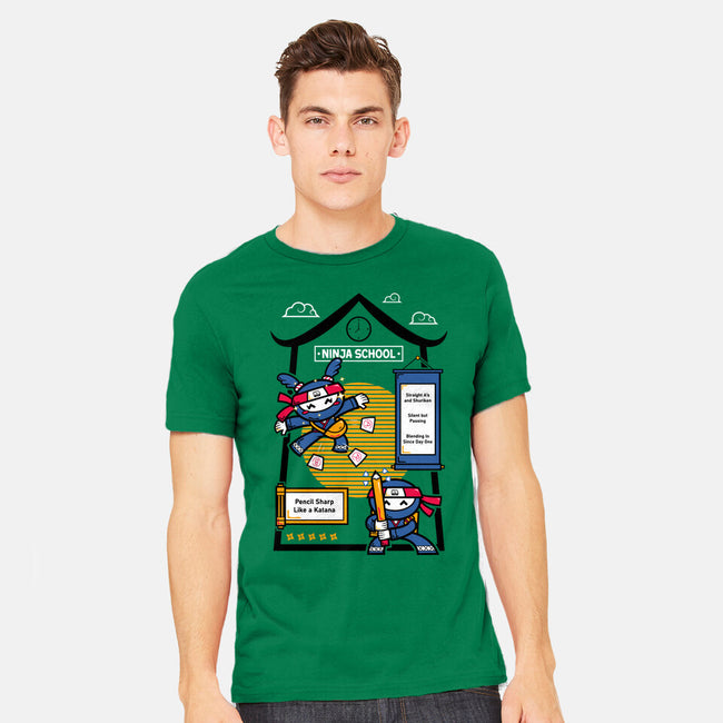 Ninja School-Mens-Heavyweight-Tee-krisren28