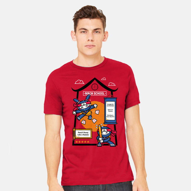 Ninja School-Mens-Heavyweight-Tee-krisren28