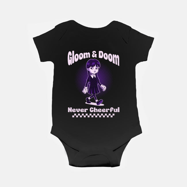 Gloom And Doom-Baby-Basic-Onesie-P1yu5h