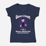 Gloom And Doom-Womens-V-Neck-Tee-P1yu5h