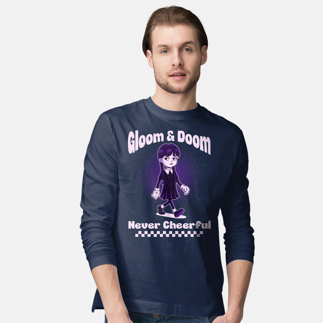 Gloom And Doom-Mens-Long Sleeved-Tee-P1yu5h