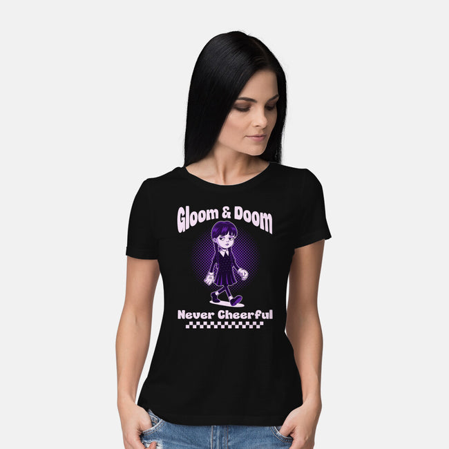 Gloom And Doom-Womens-Basic-Tee-P1yu5h