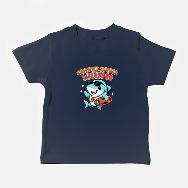 Certified Summer Lifeguard-Baby-Basic-Tee-Lorets