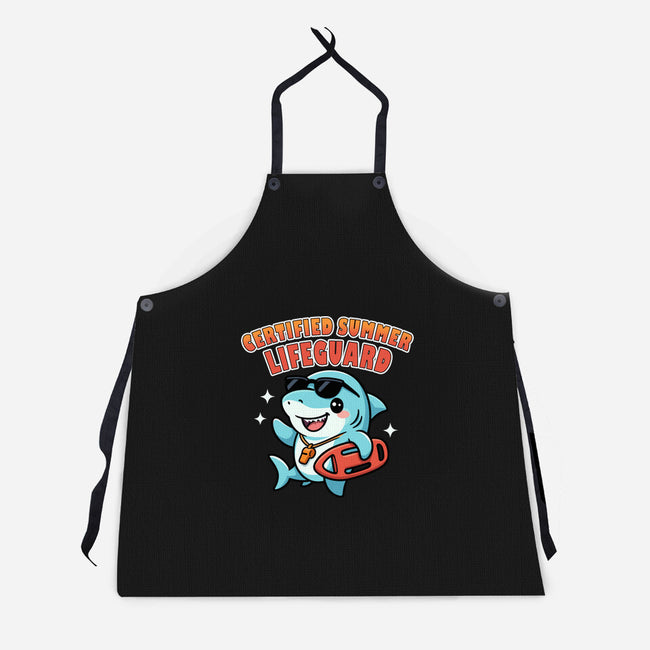Certified Summer Lifeguard-Unisex-Kitchen-Apron-Lorets
