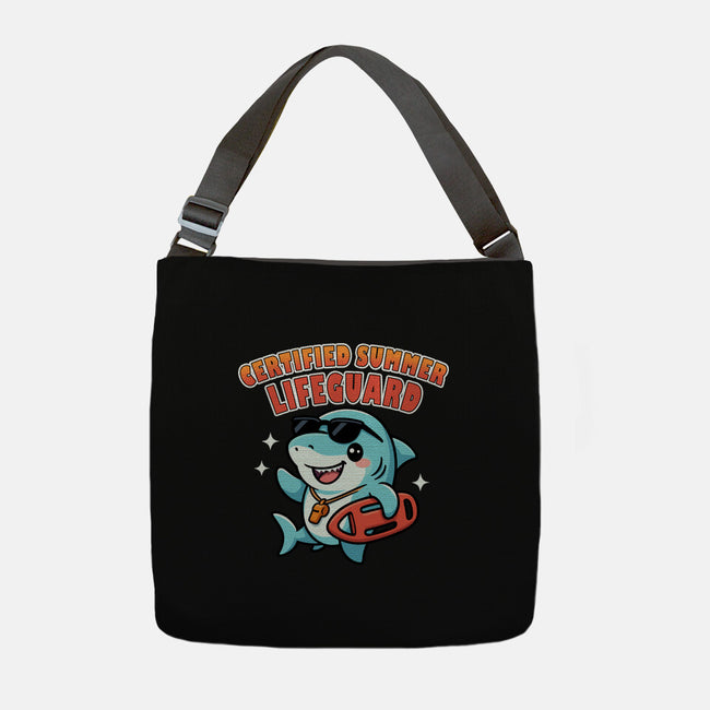 Certified Summer Lifeguard-None-Adjustable Tote-Bag-Lorets