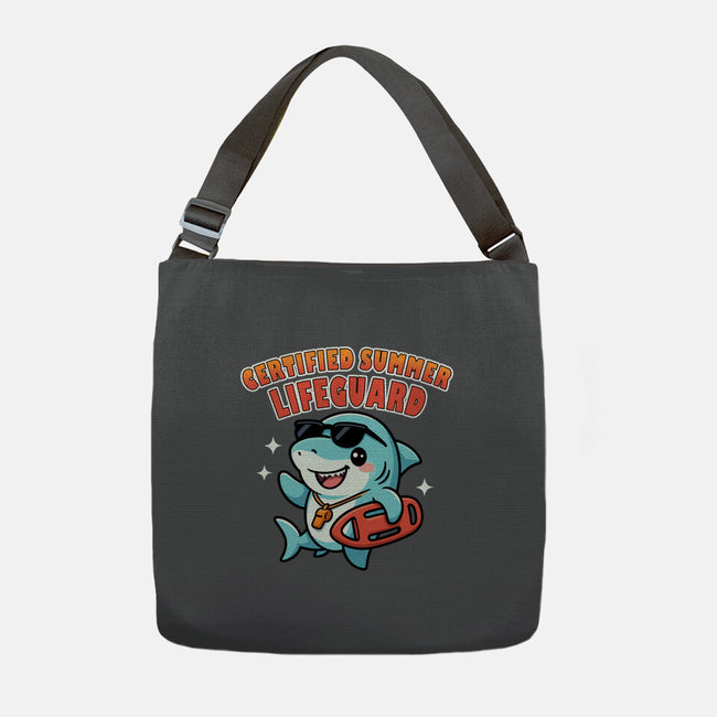 Certified Summer Lifeguard-None-Adjustable Tote-Bag-Lorets