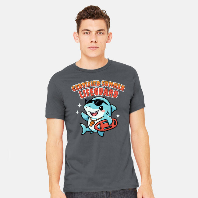 Certified Summer Lifeguard-Mens-Heavyweight-Tee-Lorets
