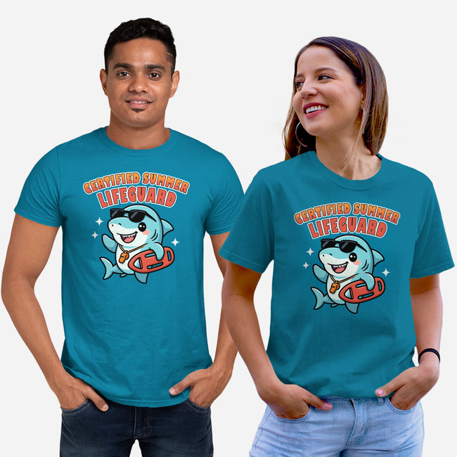 Certified Summer Lifeguard-Unisex-Basic-Tee-Lorets