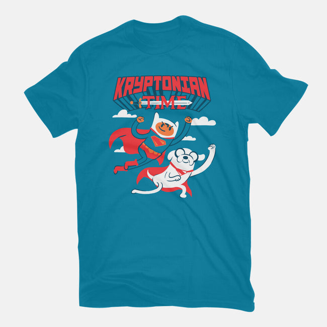 Kryptonian Time-Womens-Fitted-Tee-estudiofitas