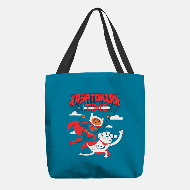 Kryptonian Time-None-Basic Tote-Bag-estudiofitas