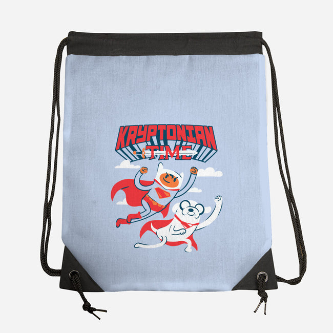 Kryptonian Time-None-Drawstring-Bag-estudiofitas