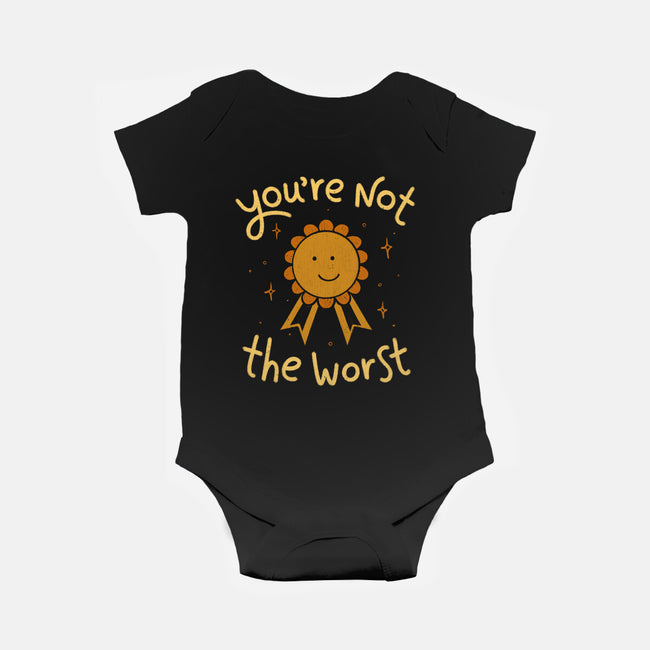 You're Not The Worst-Baby-Basic-Onesie-koalastudio