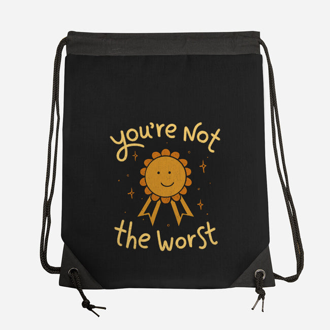 You're Not The Worst-None-Drawstring-Bag-koalastudio