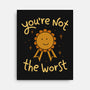 You're Not The Worst-None-Stretched-Canvas-koalastudio