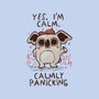 Calmly Panicking-Mens-Premium-Tee-koalastudio