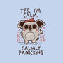 Calmly Panicking-None-Adjustable Tote-Bag-koalastudio