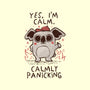 Calmly Panicking-Mens-Premium-Tee-koalastudio