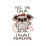 Calmly Panicking-Mens-Premium-Tee-koalastudio