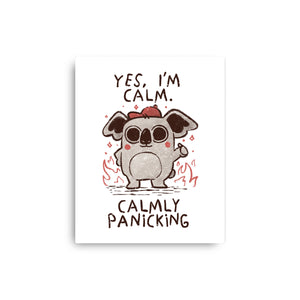 Calmly Panicking