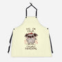 Calmly Panicking-Unisex-Kitchen-Apron-koalastudio