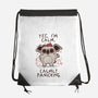 Calmly Panicking-None-Drawstring-Bag-koalastudio