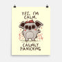 Calmly Panicking-None-Matte-Poster-koalastudio