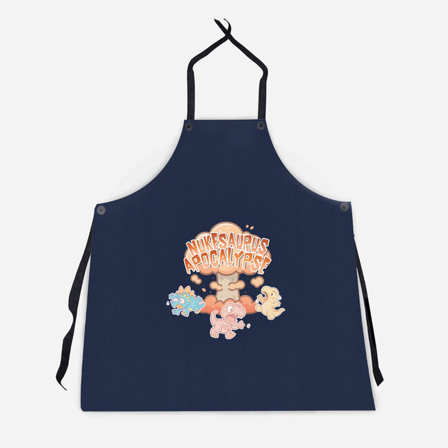 NukeSaurus Apocalypse-Unisex-Kitchen-Apron-Lorets