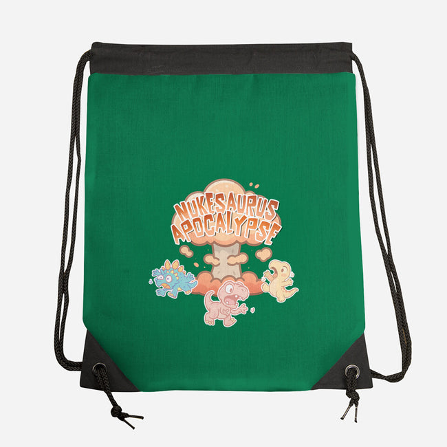NukeSaurus Apocalypse-None-Drawstring-Bag-Lorets