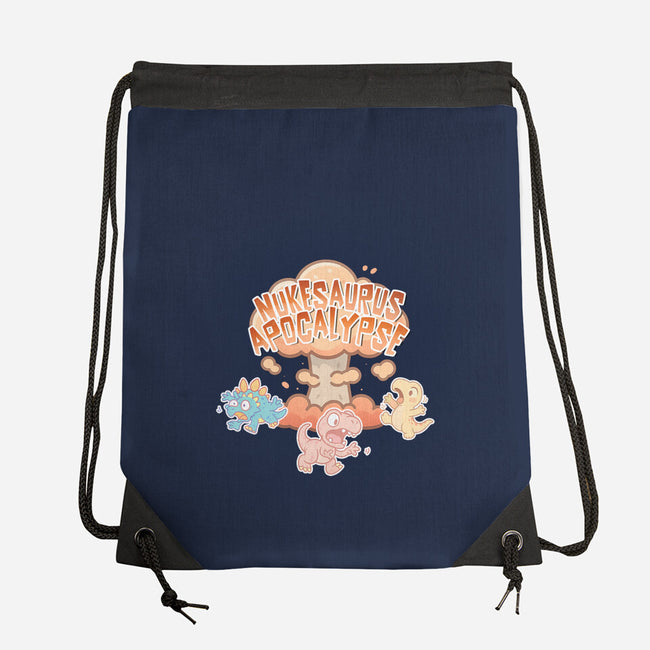 NukeSaurus Apocalypse-None-Drawstring-Bag-Lorets