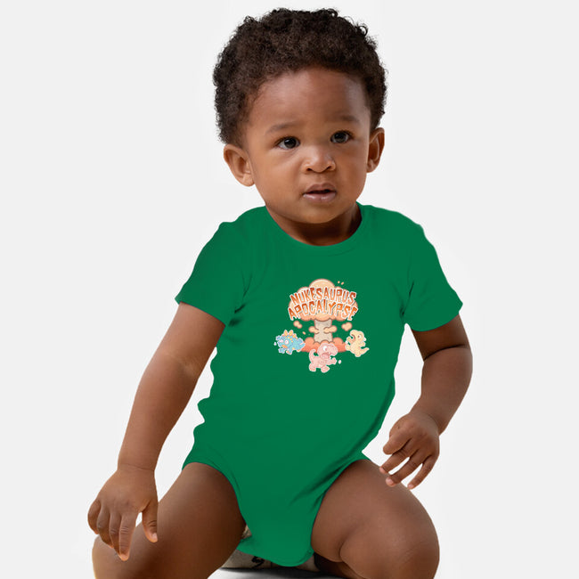 NukeSaurus Apocalypse-Baby-Basic-Onesie-Lorets