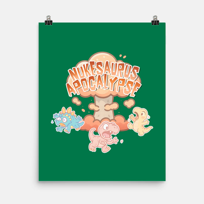 NukeSaurus Apocalypse-None-Matte-Poster-Lorets