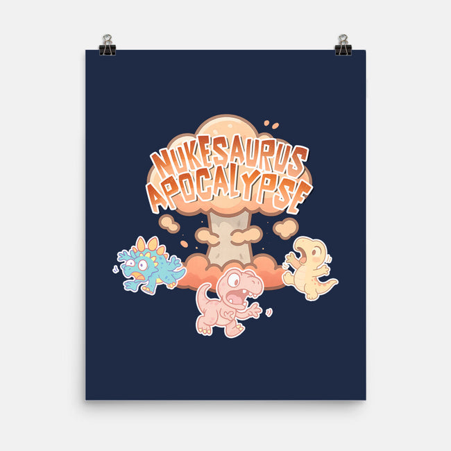 NukeSaurus Apocalypse-None-Matte-Poster-Lorets