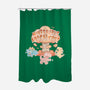 NukeSaurus Apocalypse-None-Polyester-Shower Curtain-Lorets